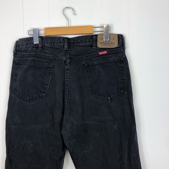 Vintage Wrangler Distressed High Waisted Jeans Sz 32 - Picture 9 of 12